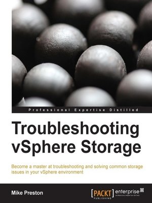 cover image of Troubleshooting vSphere Storage